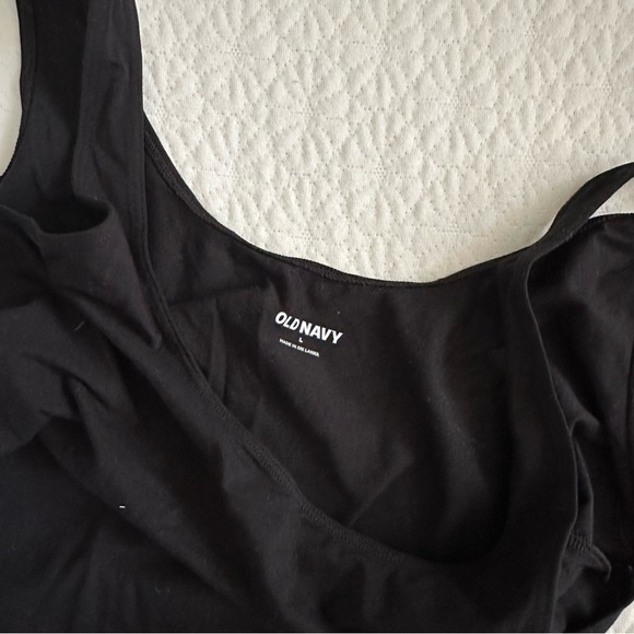 Old Navy Large Bodysuit Tank Top, low back - Picture 3 of 4